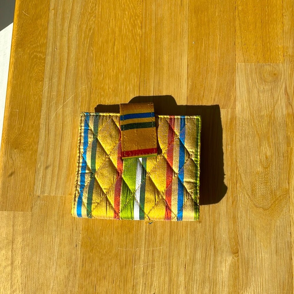 Vera Bradley Silk card wallet